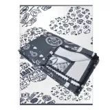 Blanket cotton dis.8 dark gray TM Yaroslav Blanket cotton dis.8 dark gray TM Yaroslav